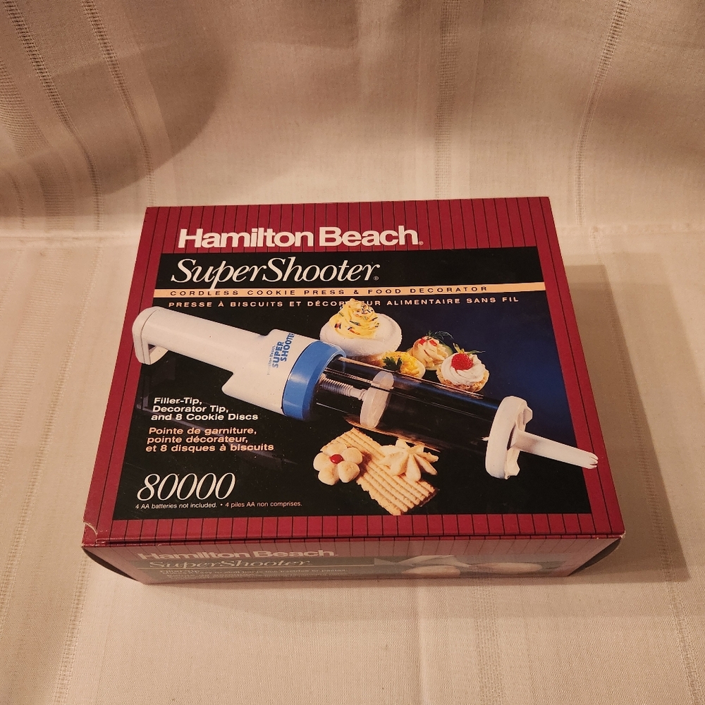 Hamilton Beach Super Shooter Corrdless Cookie Press
